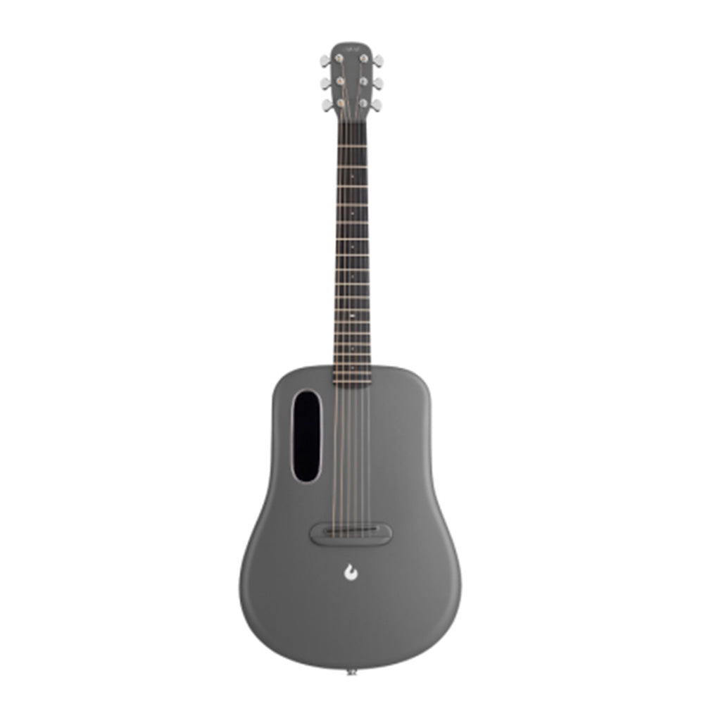Lava Music LAVA ME 4 CARBON Grey 36" Acoustic/Electric Guitar w/Bag-Guitar-Lava Music-Hermes Music